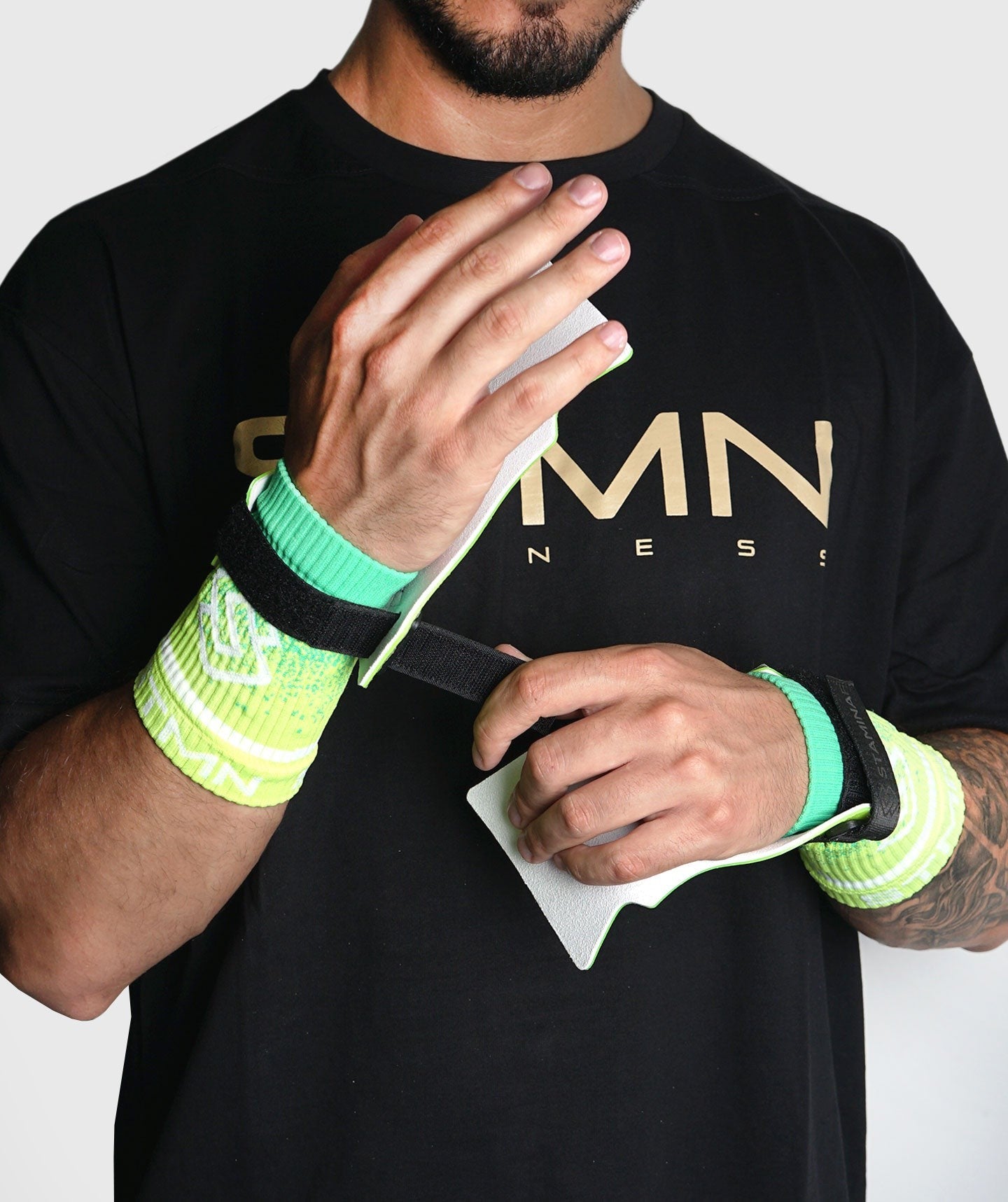 POLSINI SLIM - BANDES DE POIGNET - JAUNE - STAMINA FITNESS