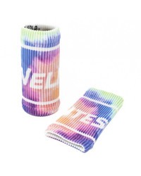 BANDEAUX DE POIGNETS EN TISSUS FLEXIBLES - RAINBOW TIE DYE - VELITES