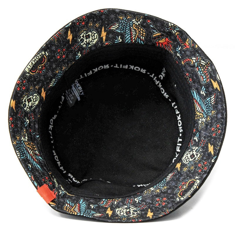 CANVAS BUCKET HAT - NOIR - ROKFIT