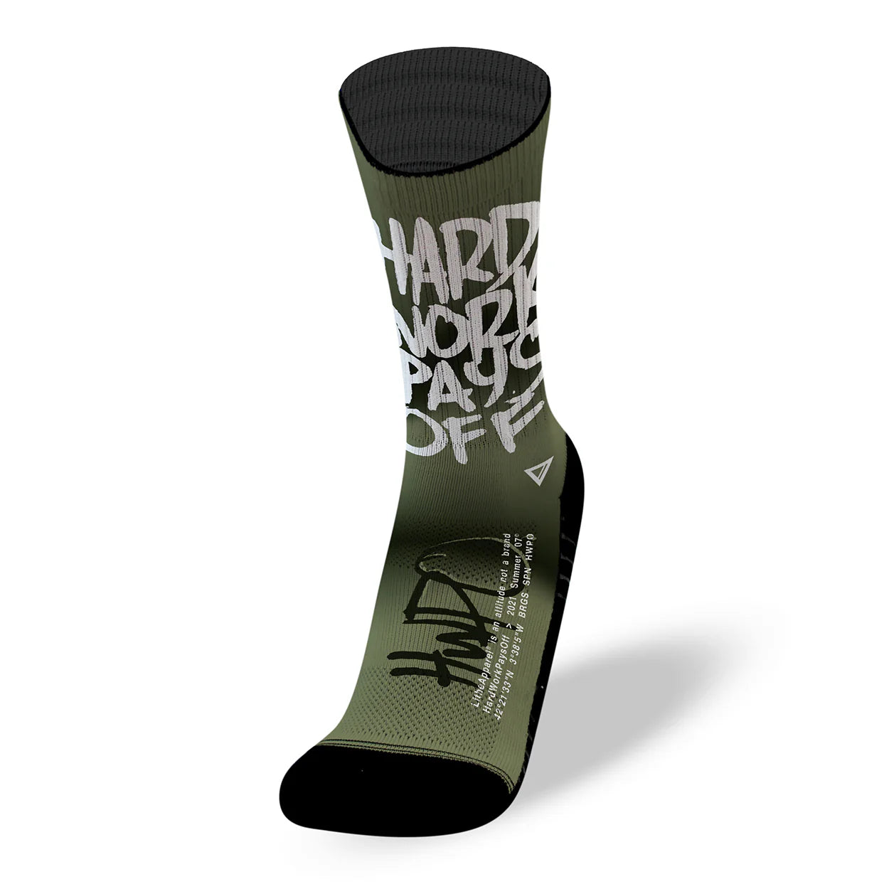 HARD WORK PAYS OFF / WAR - CHAUSSETTES - LITHE APPAREL