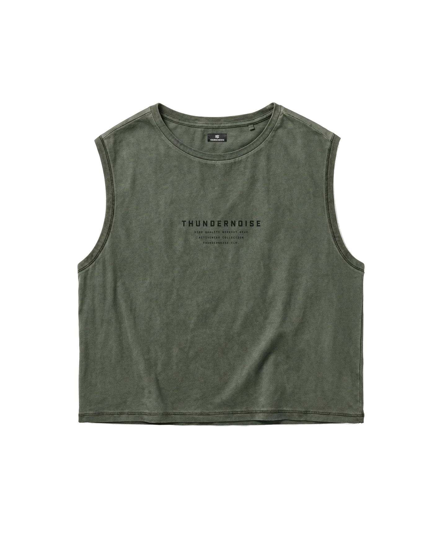LIFT HEAVY RUN FAST - CROP TOP - THUNDERNOISE