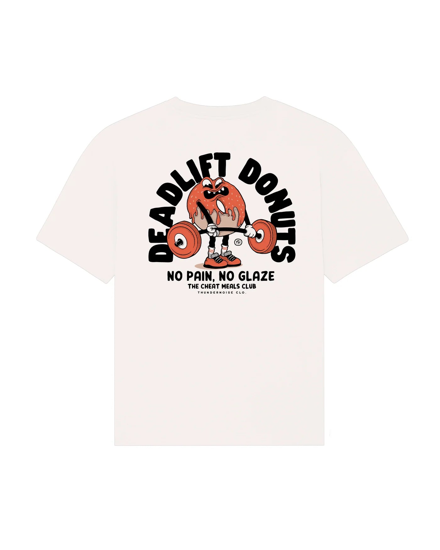 DEADLIFT DONUTS - OVERSIZE T-SHIRT - THUNDERNOISE