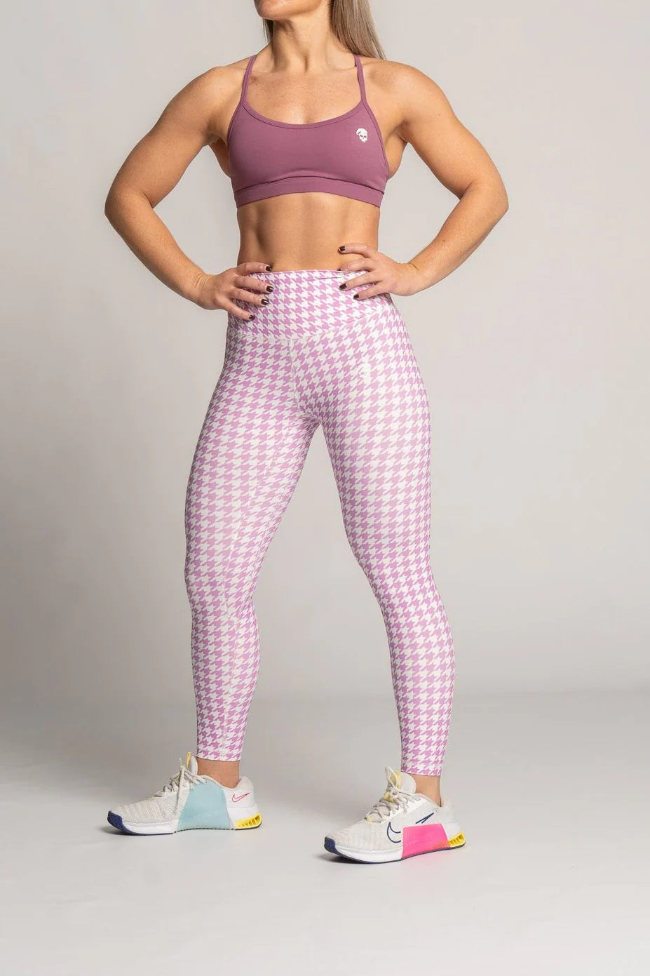 KIMY - LEGGINGS - LIGHT PINK- BARBELL REGIMENT