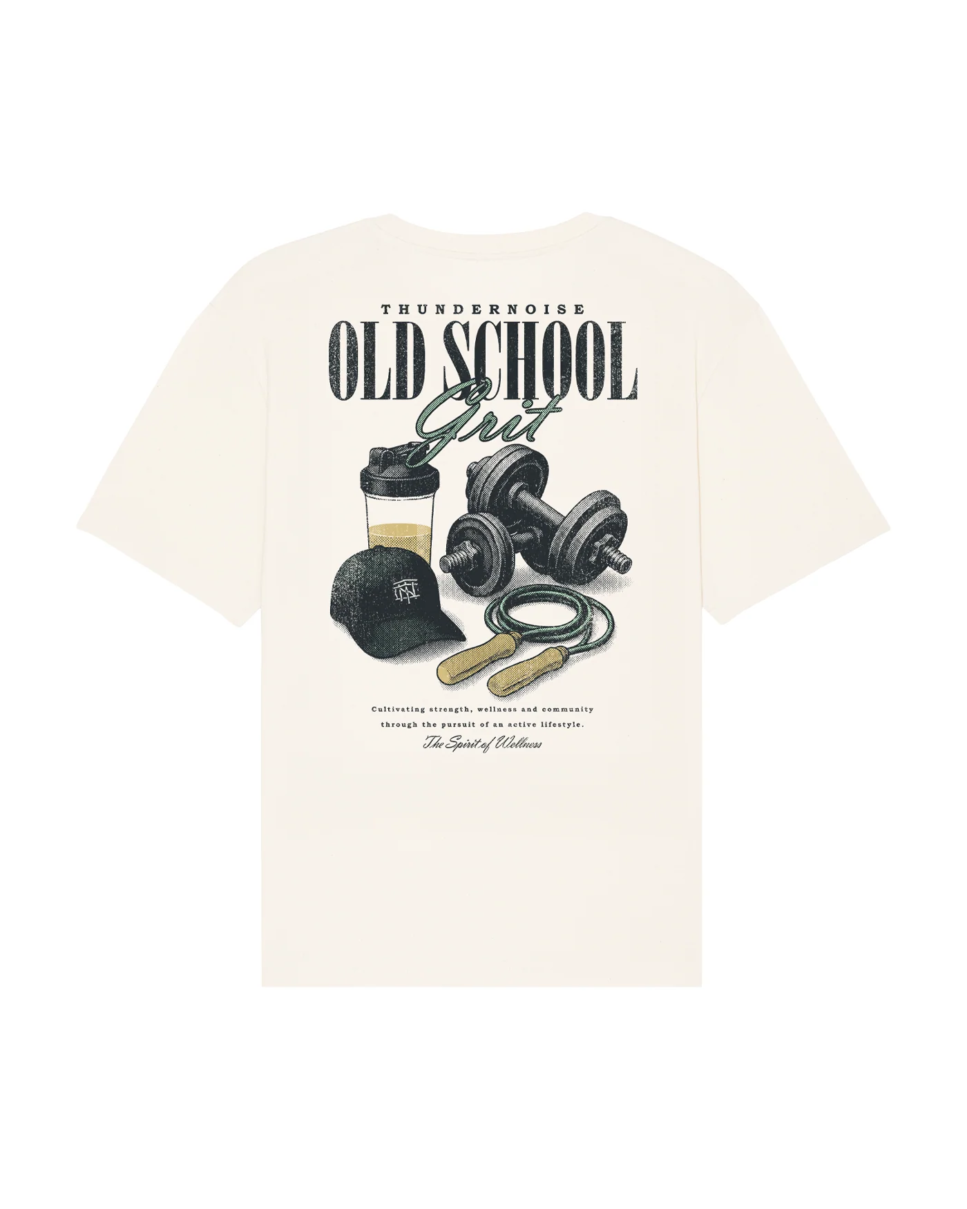 OLD SCHOOL GRIT - OVERSIZED T-SHIRT - THUNDERNOISE