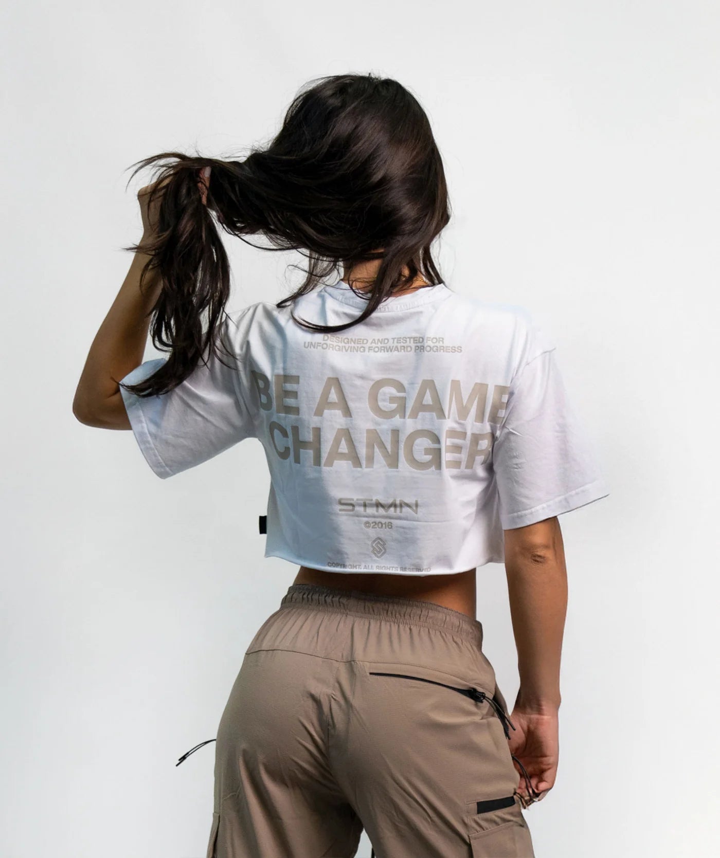 BE A GAME CHANGER - CROP TOP - STMN