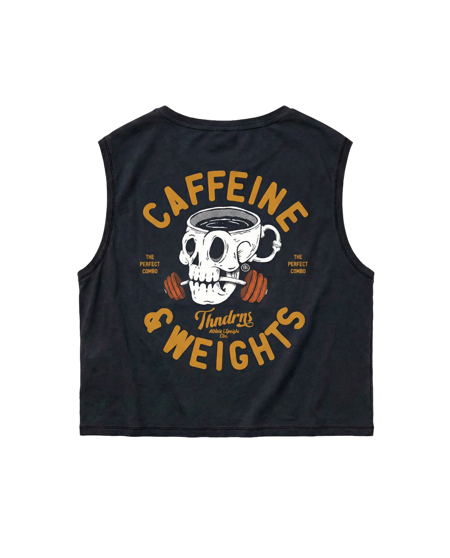 LIFT HEAVY RUN FAST - CROP TOP - THUNDERNOISE
