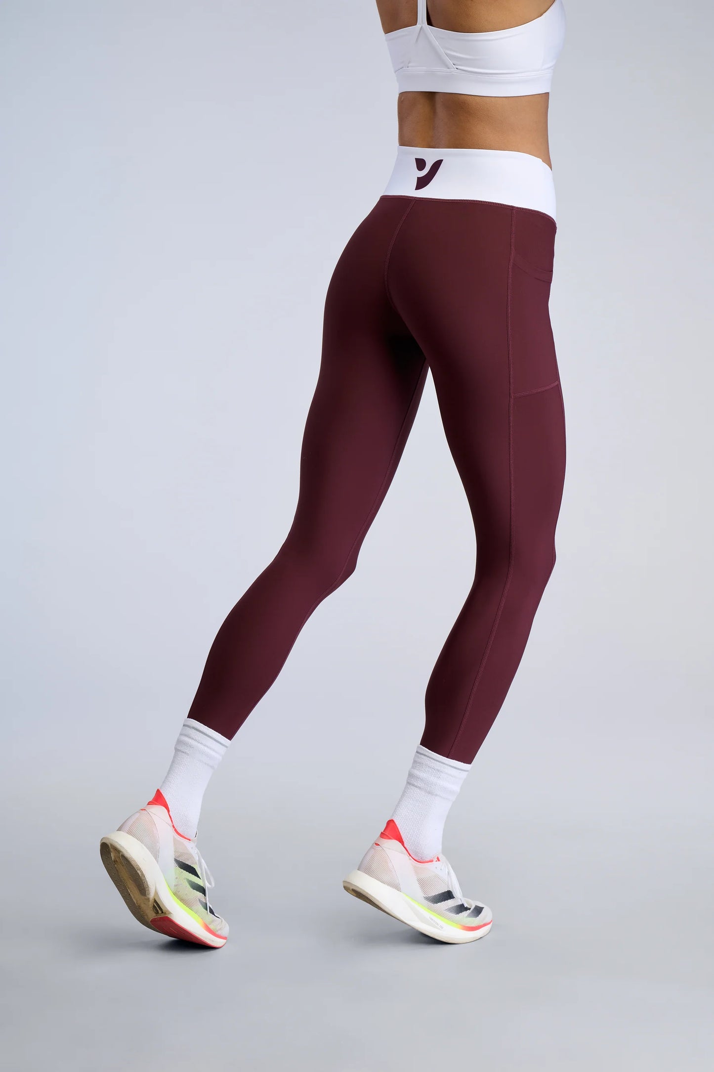 V-CUT MAROON - LEGGING - VOXY