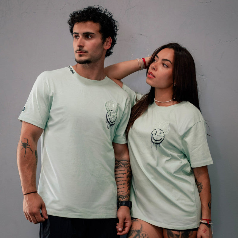 STAY POSITIF - T-SHIRT OVERSIZE - JUSTHANG