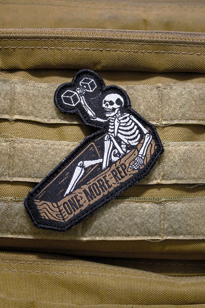 ONE MORE REP - VELCRO PATCH - THUNDERNOISE