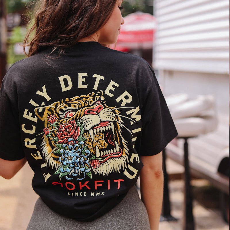 FIERCELY DETERMINED - T-SHIRT DECONTRACTE - ROKFIT