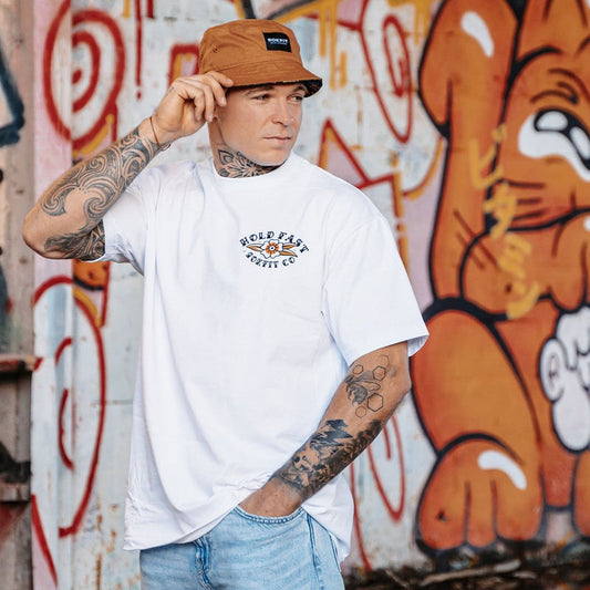 CANVAS BUCKET HAT - BRUN - ROKFIT