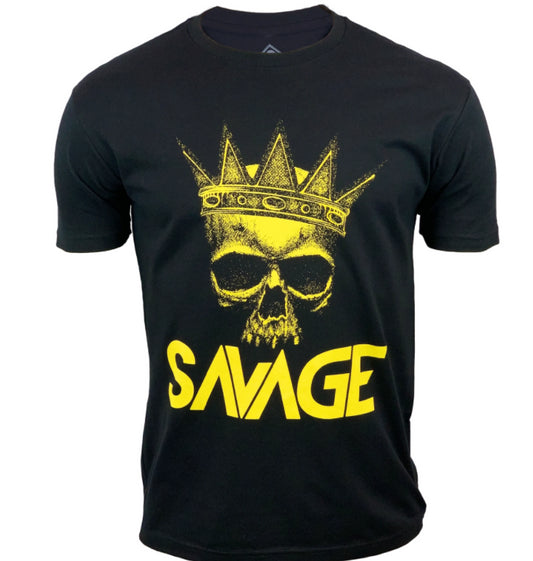 THE KING - T-shirt black - SAVAGE