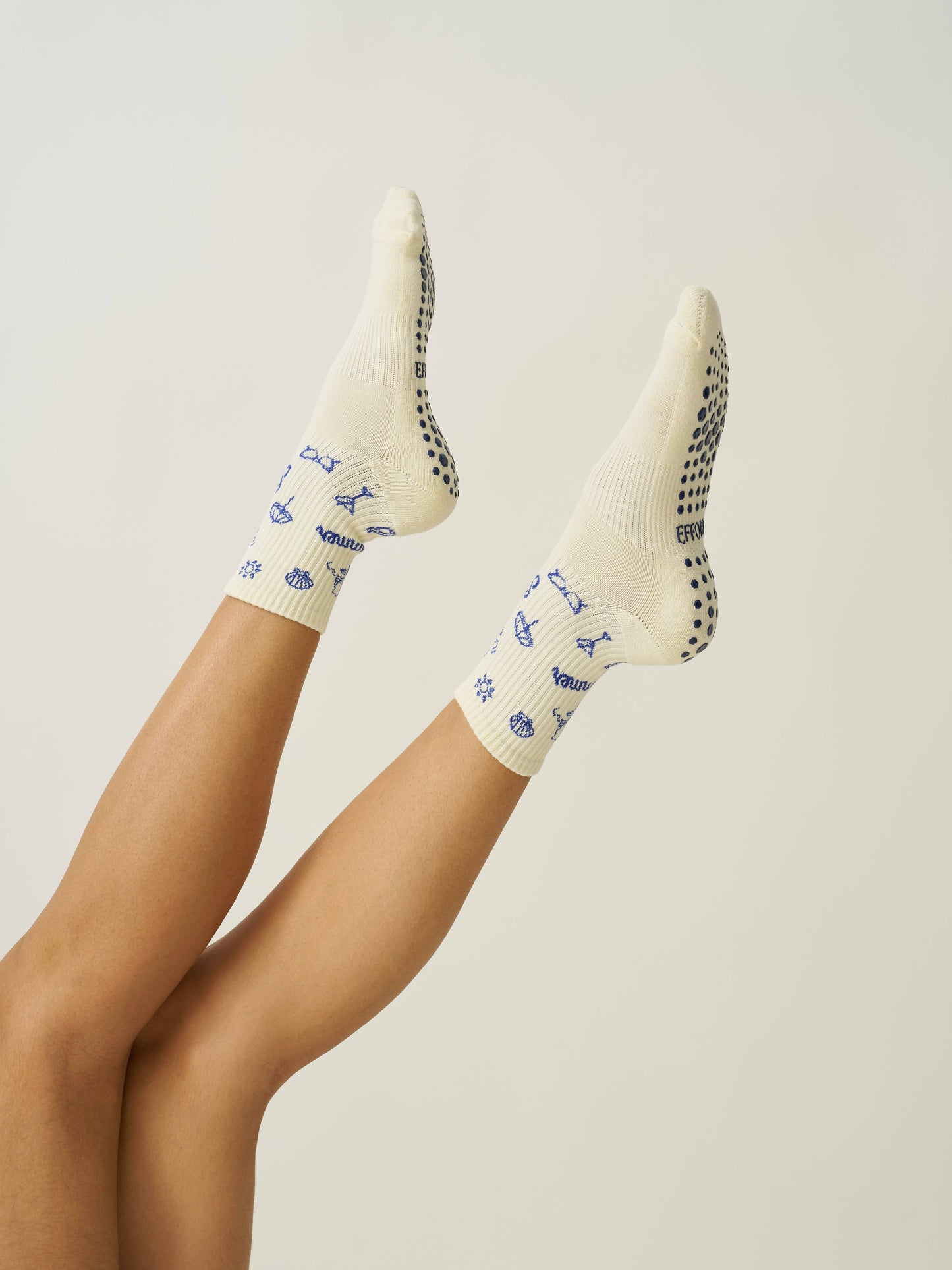 ☀️ Vintage Summer - Chaussettes de Pilates - Effortless Club