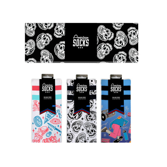 SKATER GIFT BOX - CHAUSSETTES - AMERICAN SOCKS