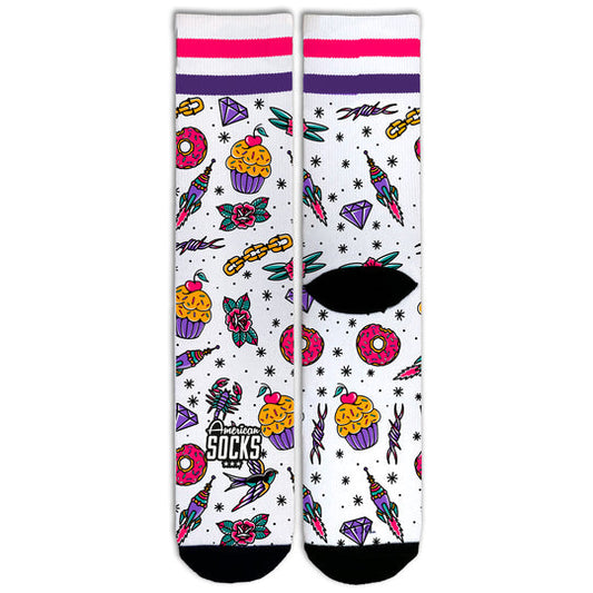 CUPCAKE - CHAUSSETTES  - AMERICAN SOCKS