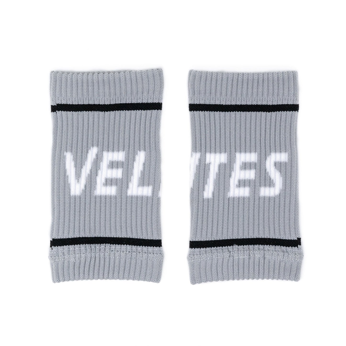 BANDEAUX DE POIGNETS EN TISSUS FLEXIBLES - GRIS - VELITES