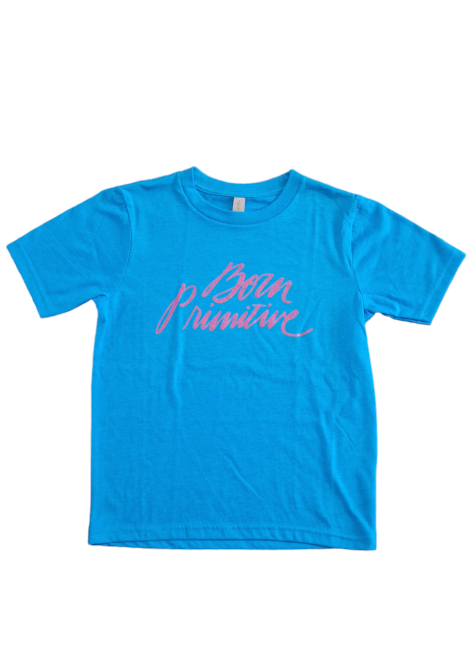 BRAND CALLIGRAPHY - T-SHIRT ENFANT - BORN PRIMITIVE