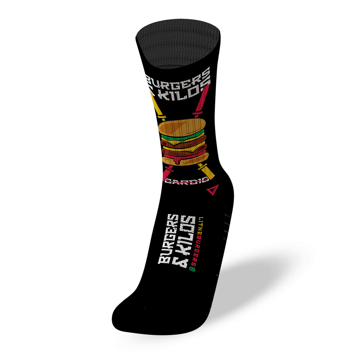 BURGER + KILOS - CHAUSSETTES - LITHE APPAREL