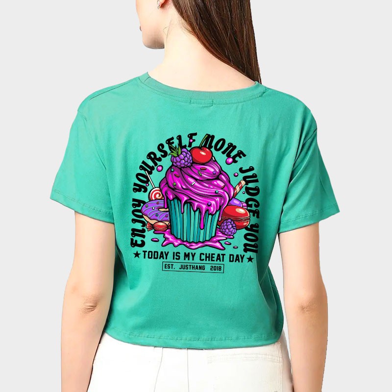 CUPCAKE - CROP TOP - MENTHE - JUSTHANG