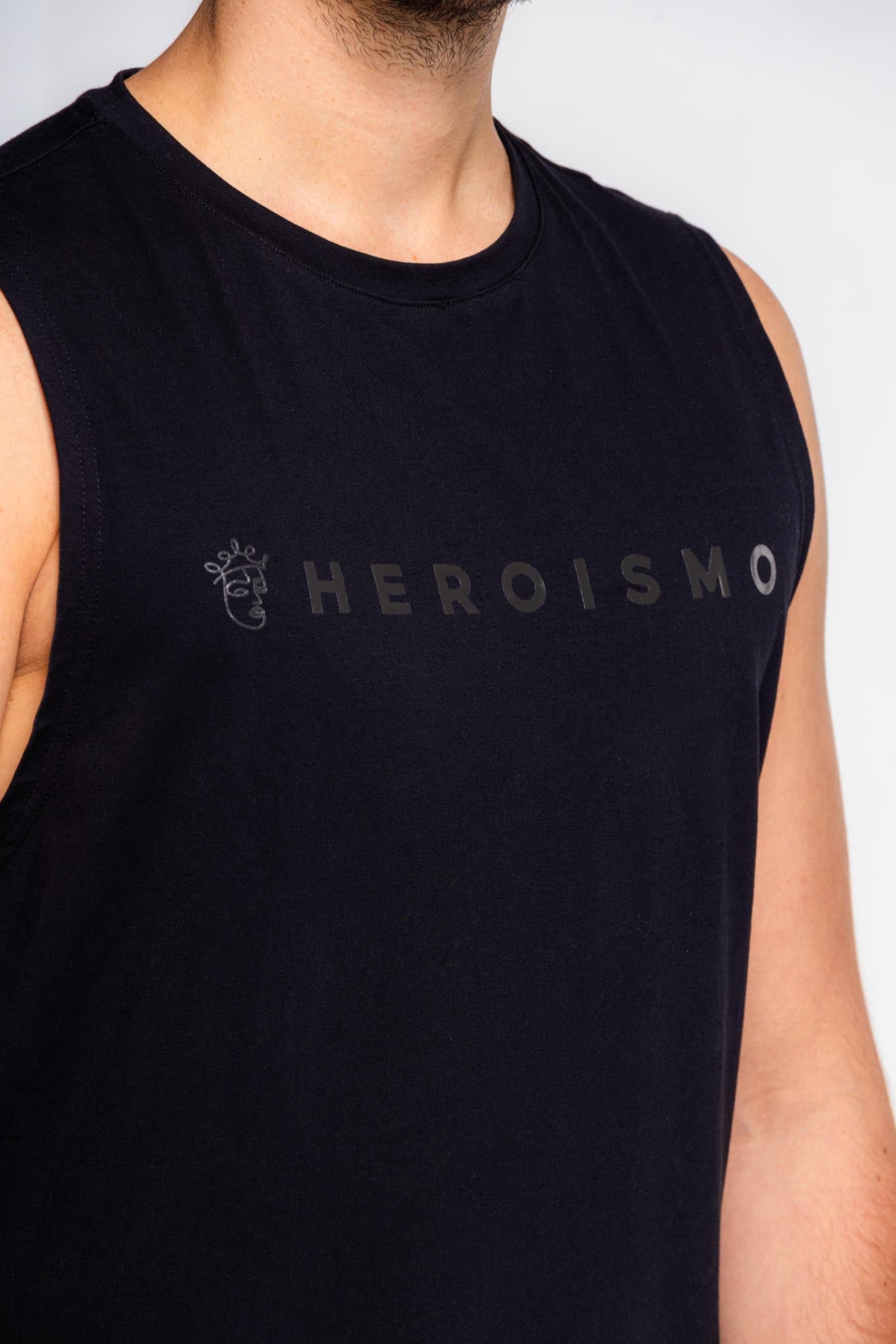 NAVID - DEBARDEUR TANK - BLACK - HEROISMO