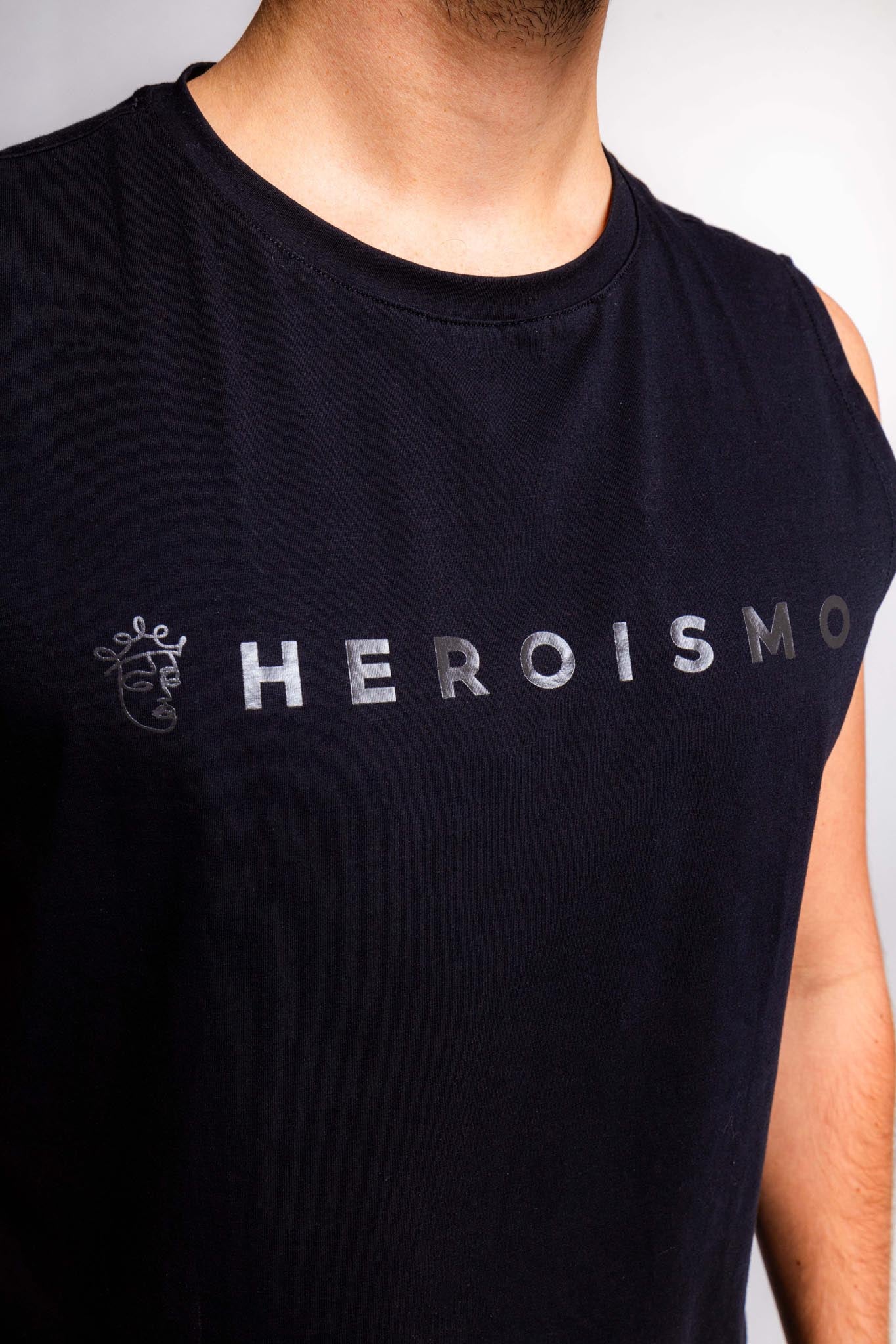 NAVID - DEBARDEUR TANK - BLACK - HEROISMO