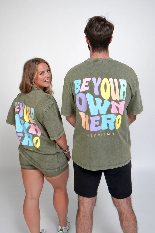 J-P - T-SHIRT OVERSIZE - HEROISMO