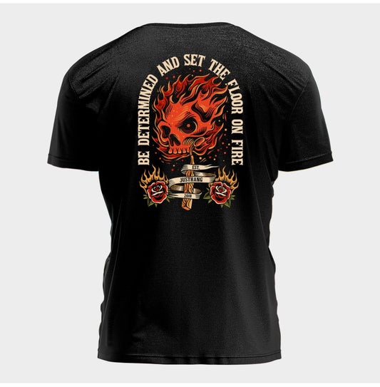 THE FLOOR ON FIRE - T-SHIRT ENFANT - JUSTHANG