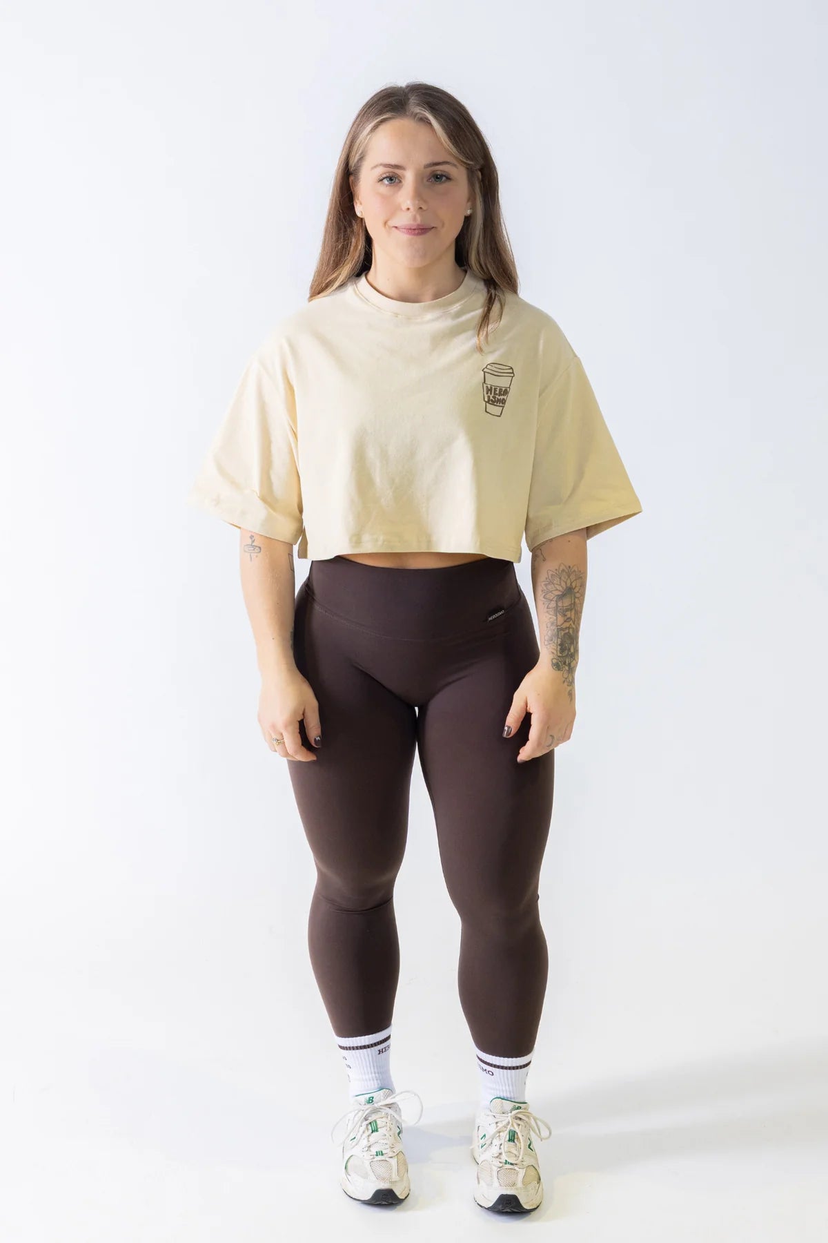 JUSTINE MORE ESPRESSO - CROP TOP - HEROISMO