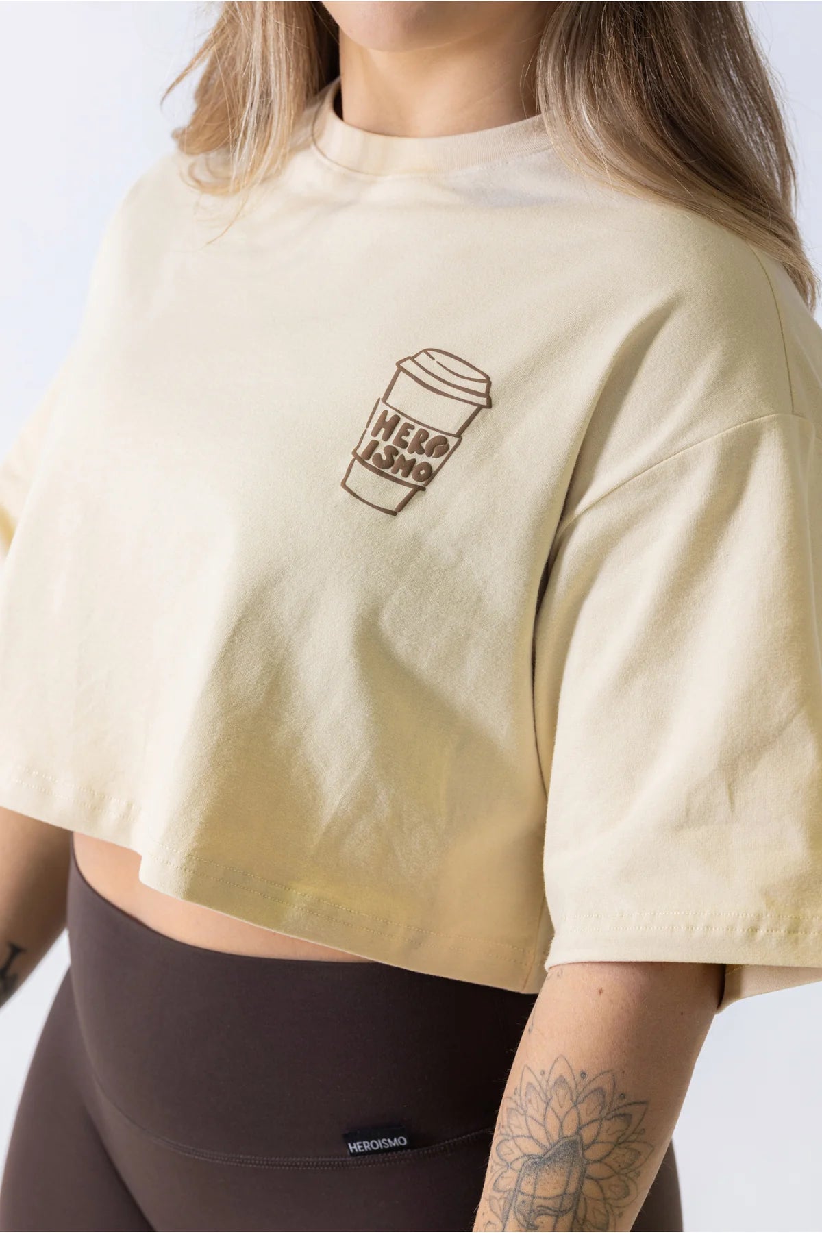 JUSTINE MORE ESPRESSO - CROP TOP - HEROISMO