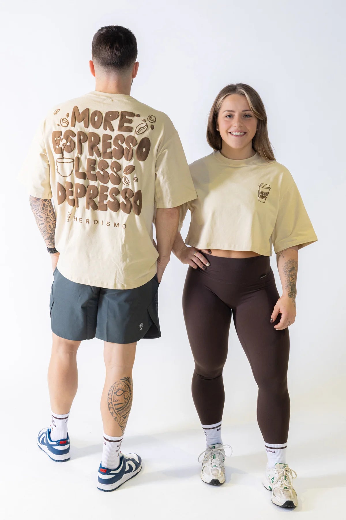 JUSTINE MORE ESPRESSO - CROP TOP - HEROISMO