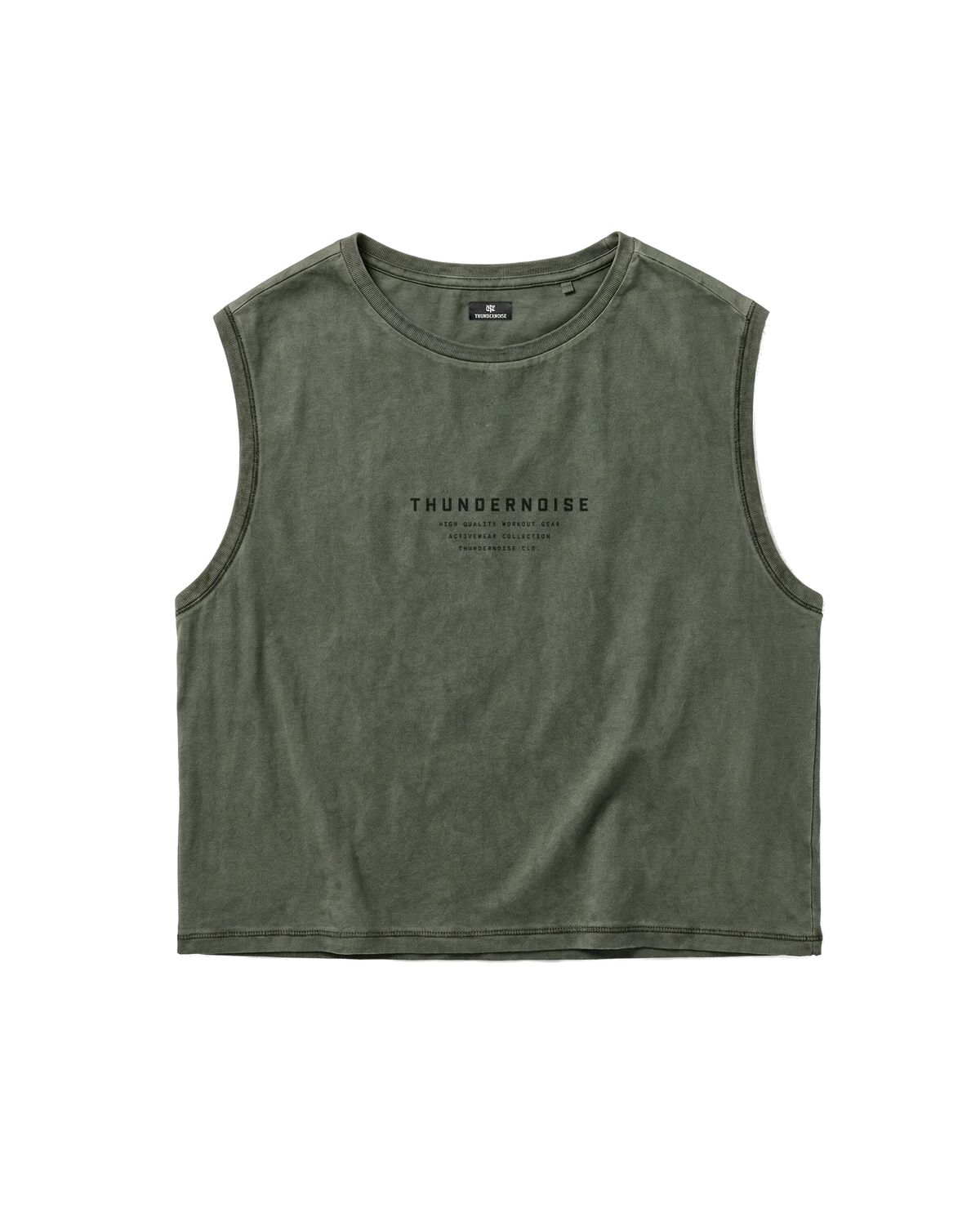 LIFT HEAVY RUN FAST - CROP TOP - THUNDERNOISE