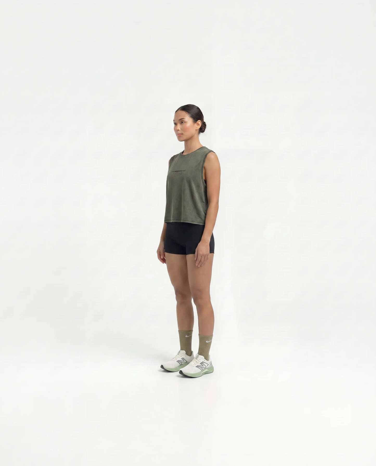 LIFT HEAVY RUN FAST - CROP TOP - THUNDERNOISE