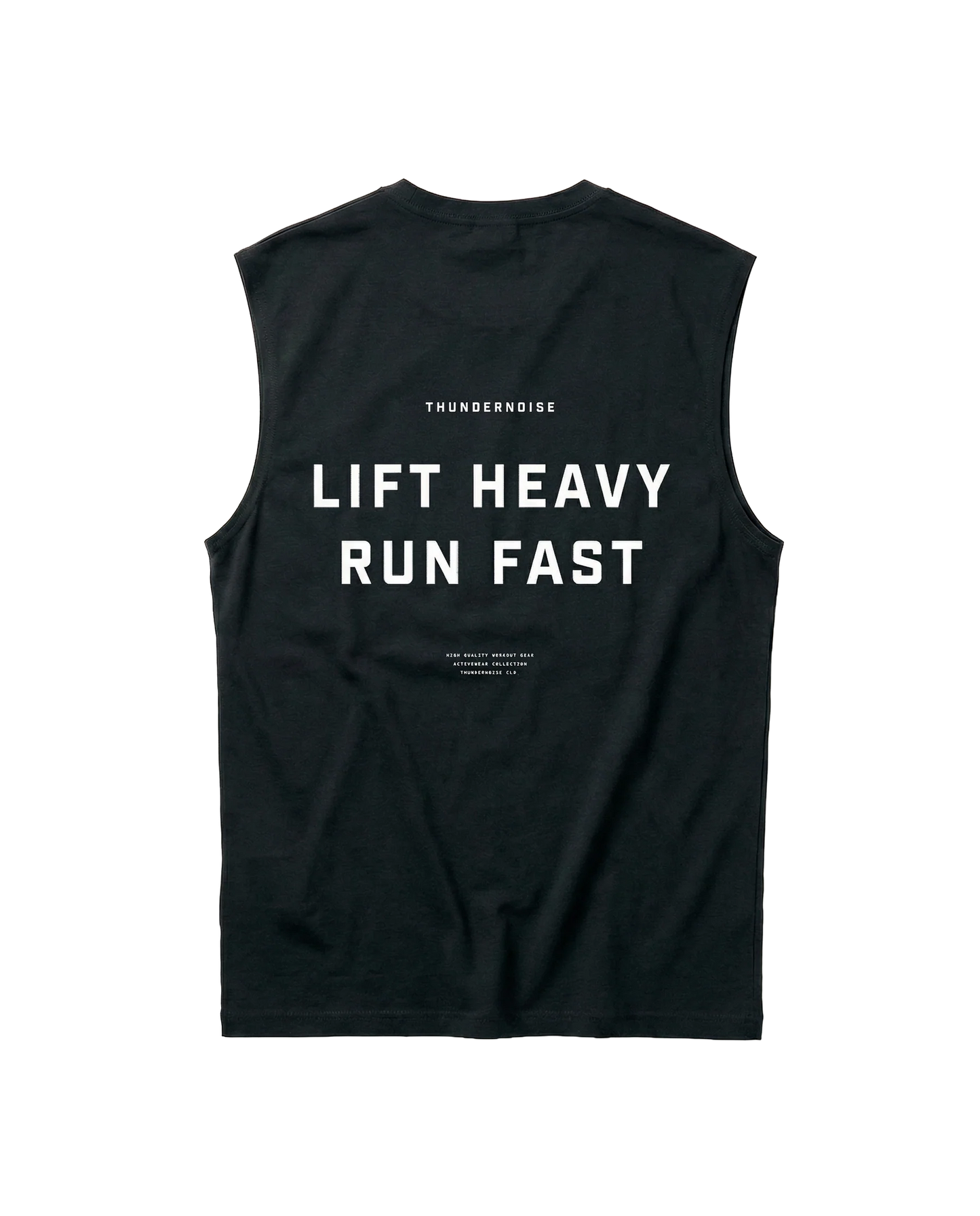 LIFT HEAVY RUN FAST - TANK TOP - THUNDERNOISE