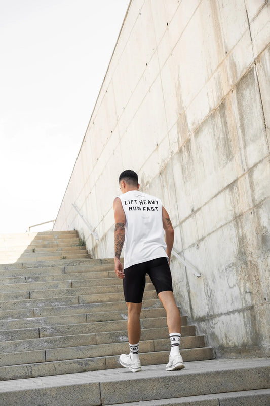 LIFT HEAVY RUN FAST - TANK TOP - THUNDERNOISE