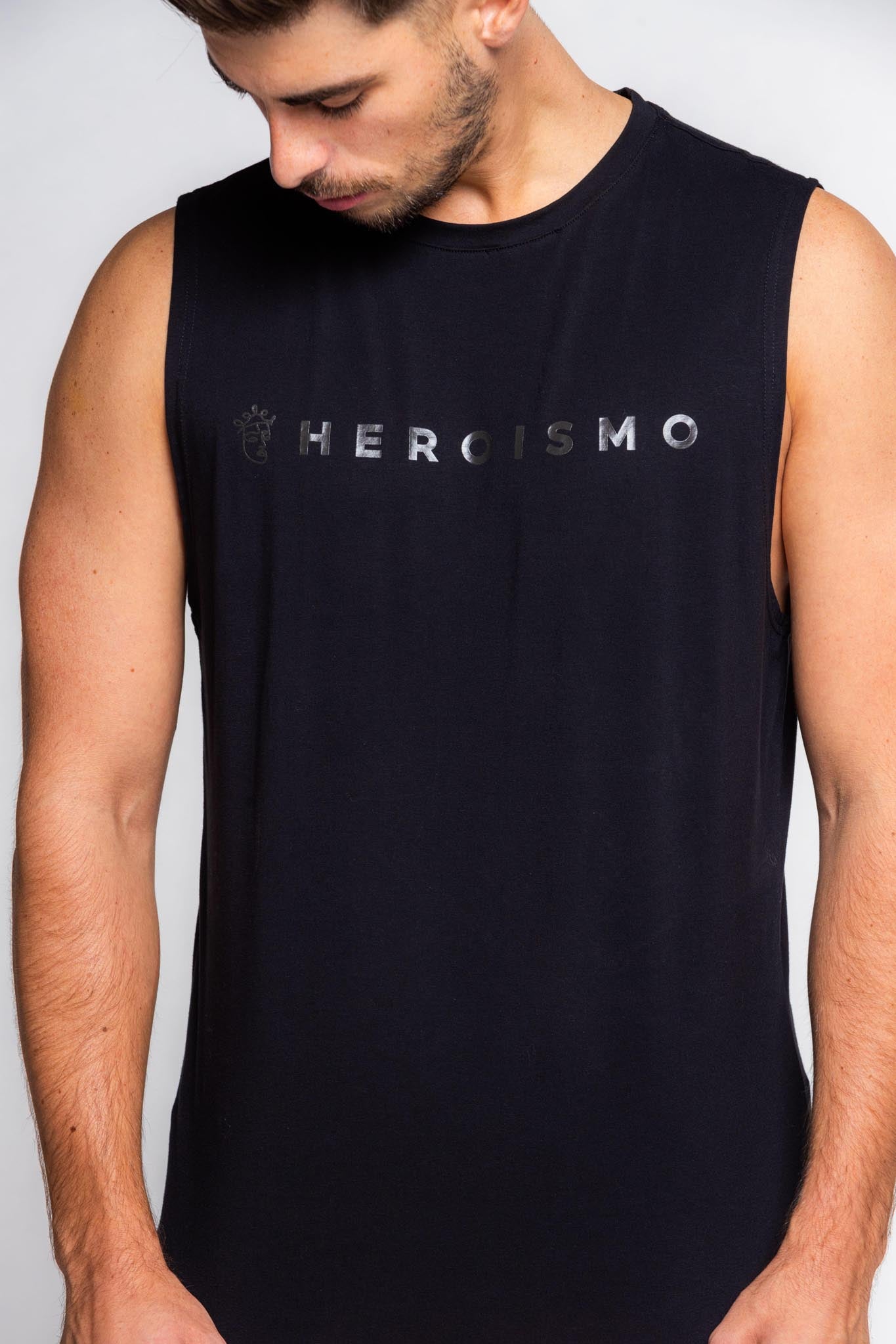 NAVID - TANK TOP - BLACK - HEROISMO