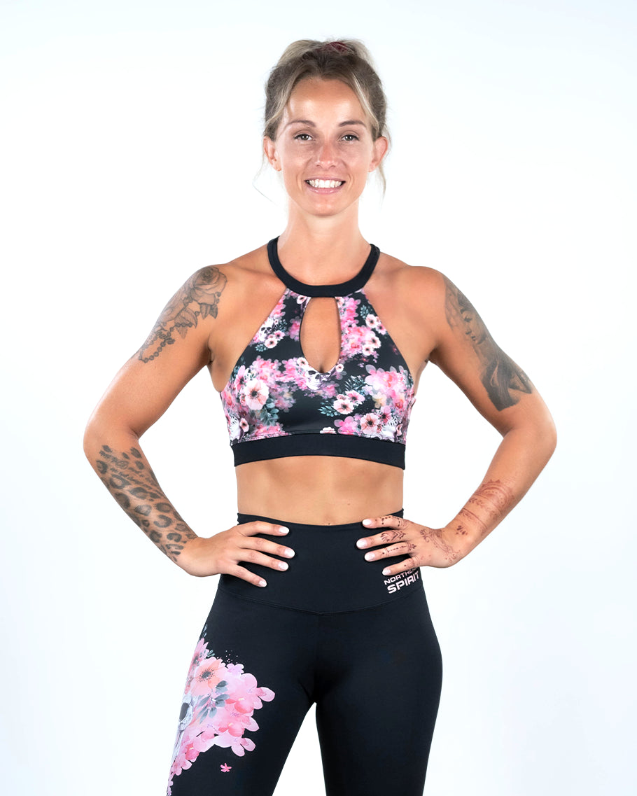 NS OMEGA SKULL FLOWER - BRASSIERE - NORTHERN SPIRIT