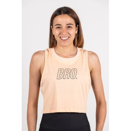 PERFORMER - TANK TOP PEACH - BRO