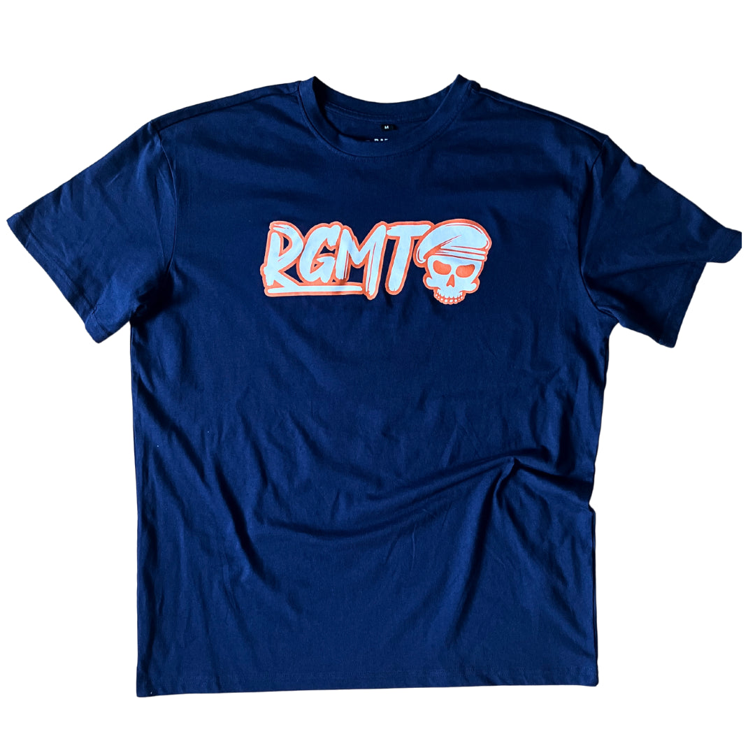RGMT - HEAVY OVERSIZED - NAVY - BARBELL REGIMENT
