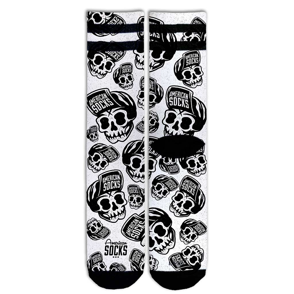 SKATER SKULL 22 - CHAUSSETTES - AMERICAN SOCKS