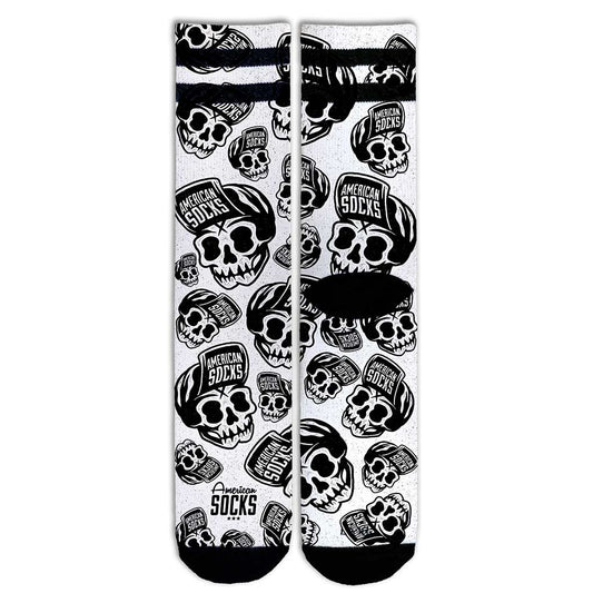 SKATER SKULL 22 - CHAUSSETTES - AMERICAN SOCKS