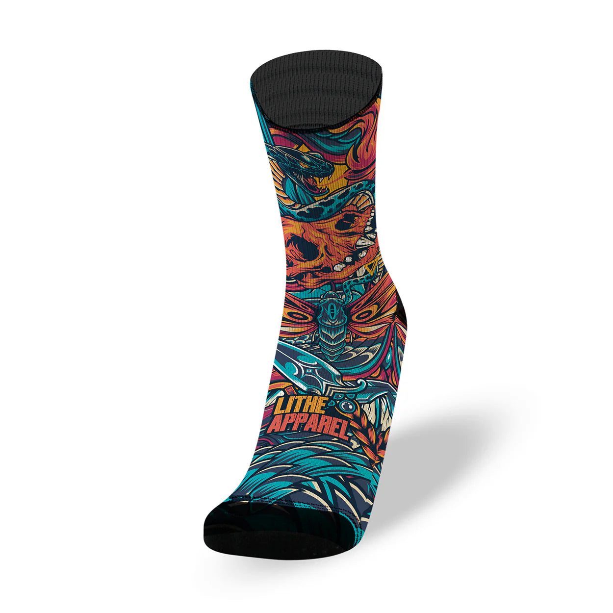 SNAKES AND SKULLS - CHAUSSETTES - LITHE APPAREL