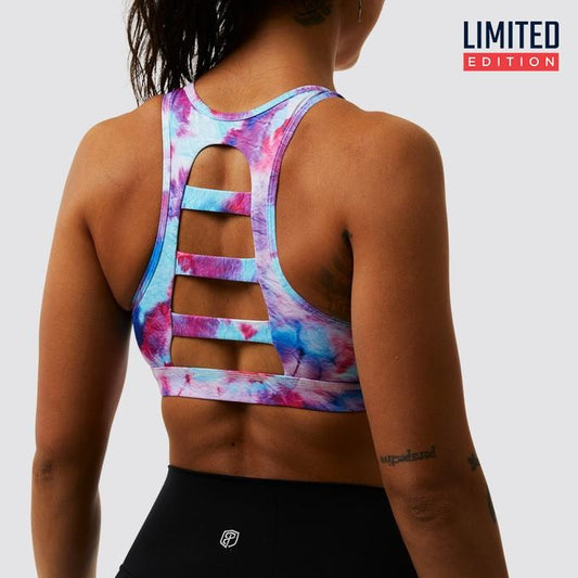 STEP IT UP SPORTS BRA - VIBRANT ART - BORN PRIMITIVE
