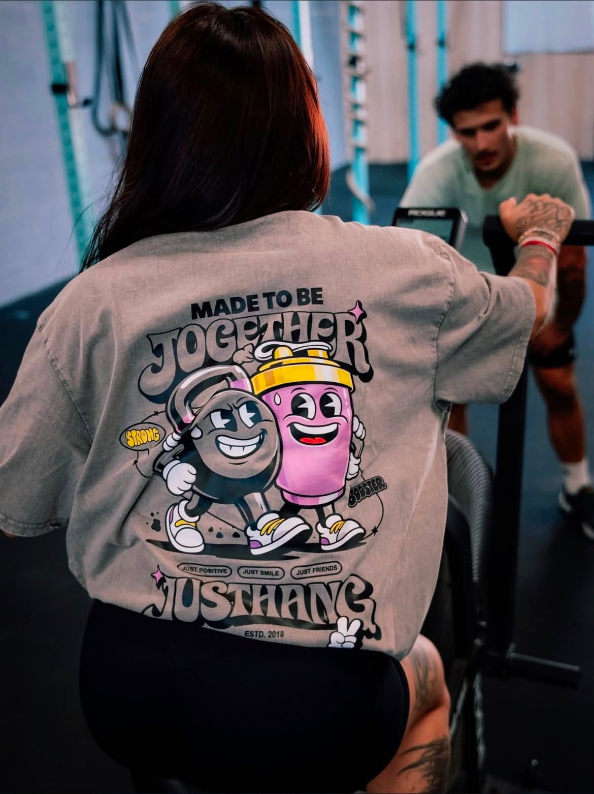 TOGETHER - T-SHIRT OVERSIZE - JUSTHANG