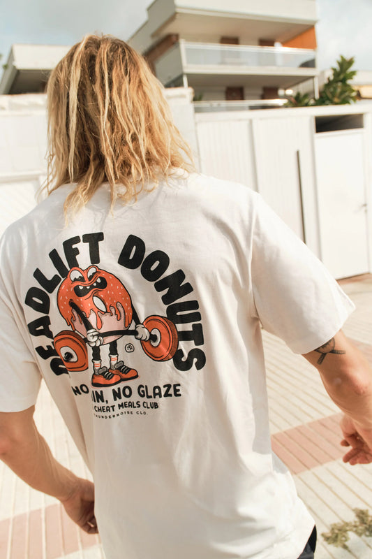 DEADLIFT DONUTS - OVERSIZE T-SHIRT - THUNDERNOISE
