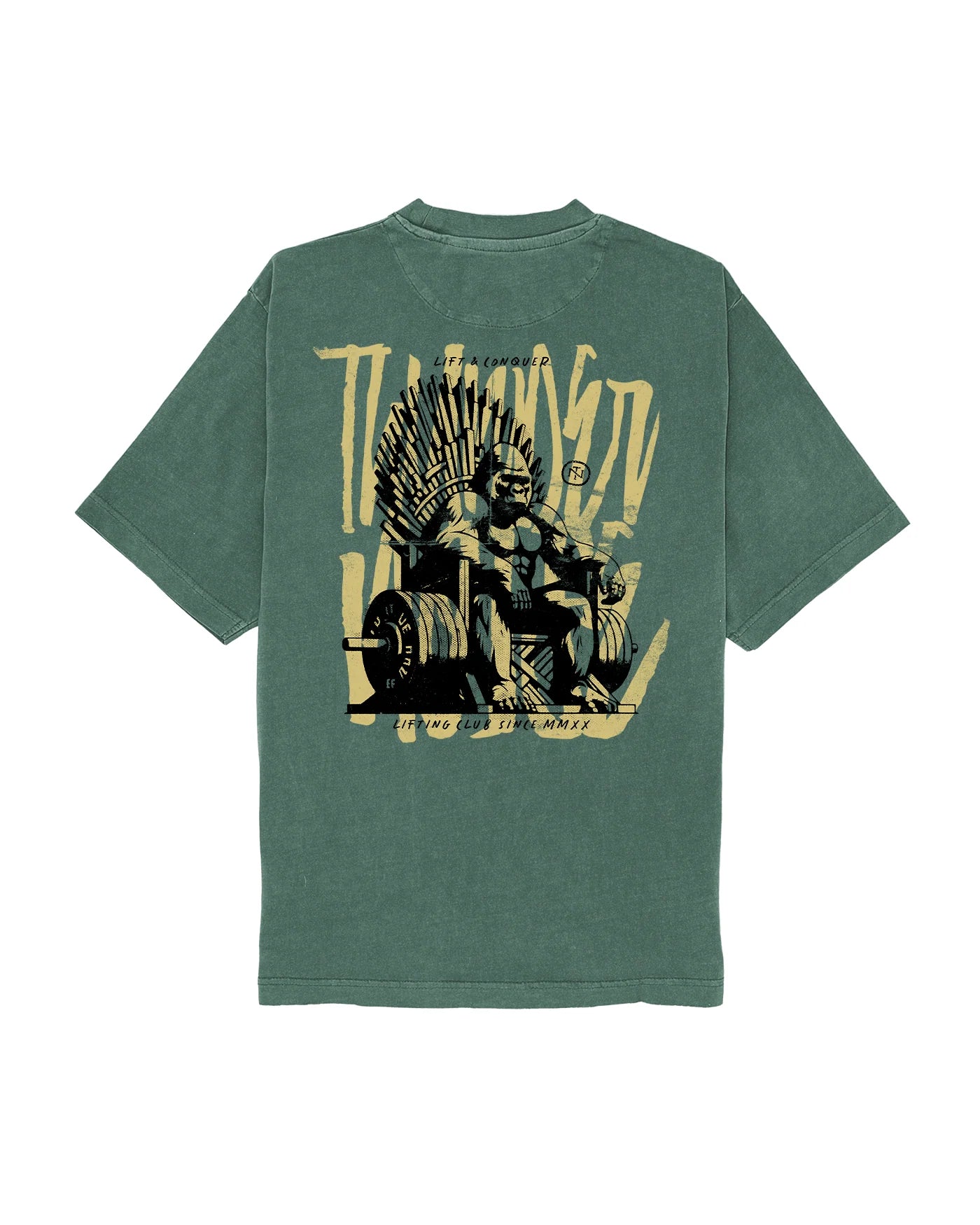 LIFT &amp; CONQUER - OVERSIZE T-SHIRT - THUNDERNOISE
