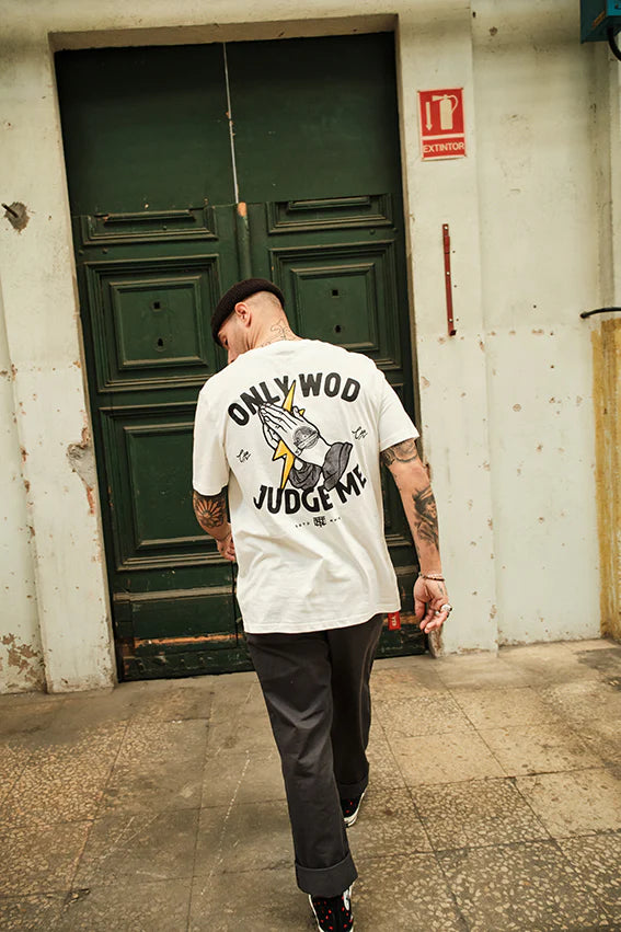 ONLY WOD CAN JUDGE ME - T-SHIRT - THUNDERNOISE