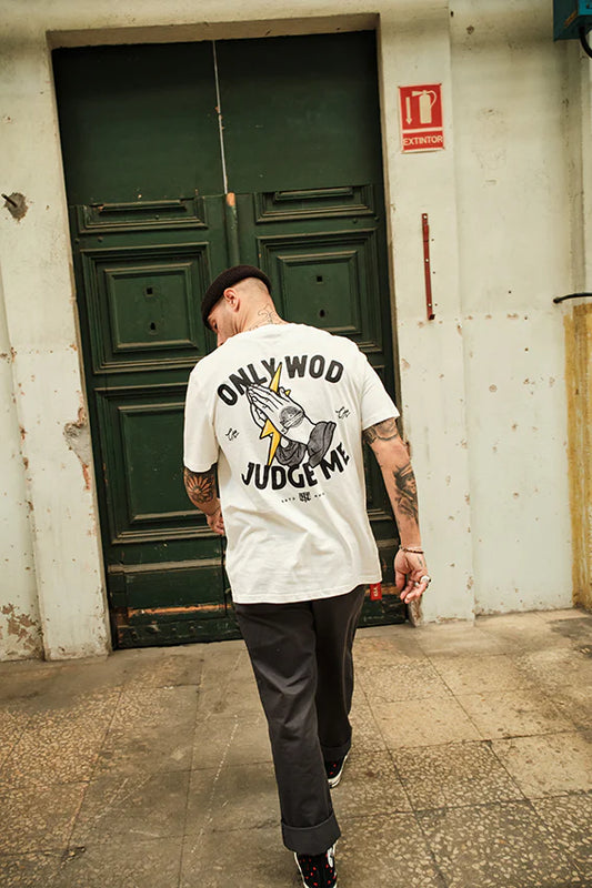 ONLY WOD CAN JUDGE ME - T-SHIRT - THUNDERNOISE