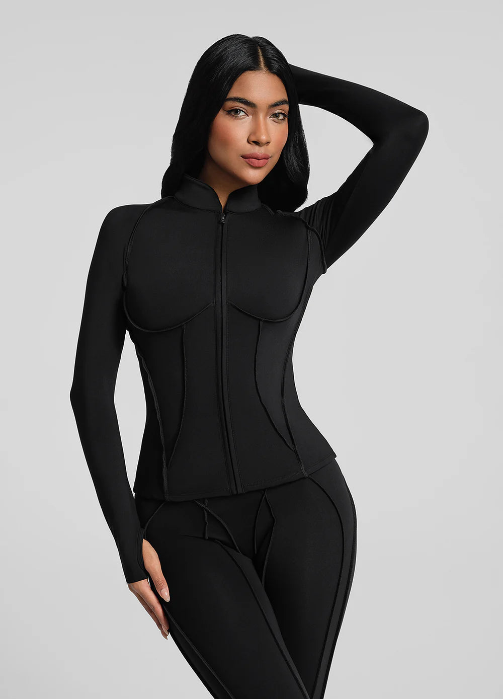 CONTOUR ZIP UP  - SWEAT - BETTER ME