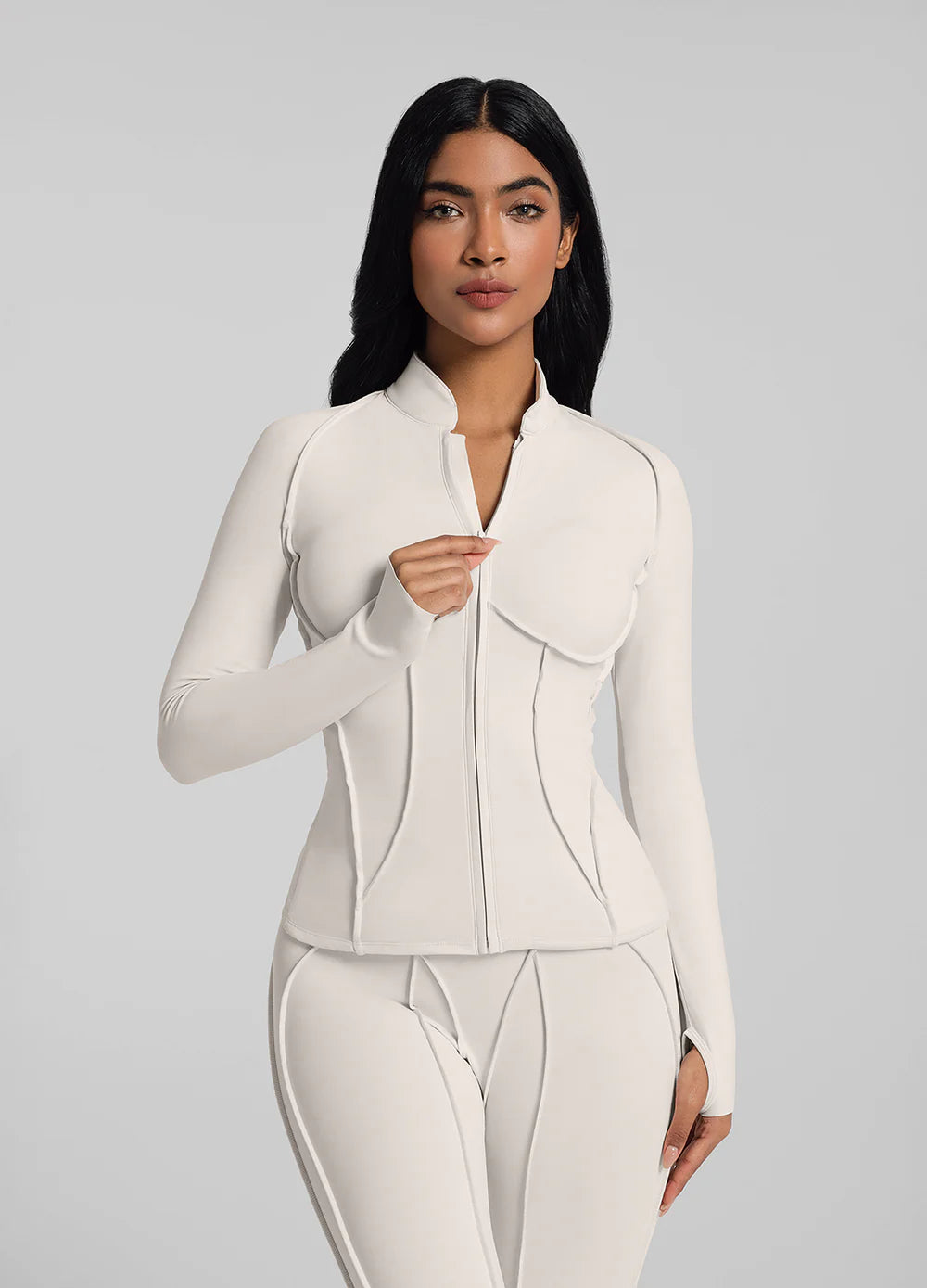 CONTOUR ZIP UP  - SWEAT - BETTER ME