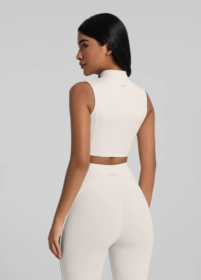 ZIP UP - CROP TOP - BETTER ME